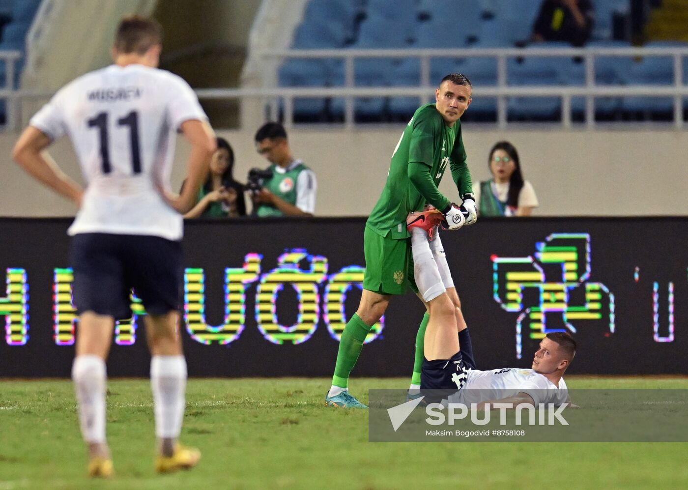 Vietnam Soccer Friendly Vietnam - Russia