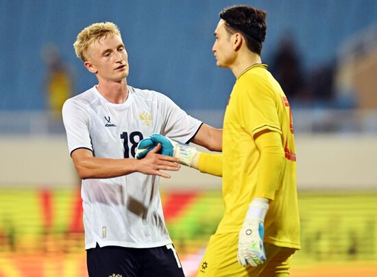 Vietnam Soccer Friendly Vietnam - Russia