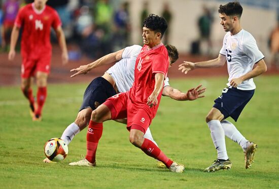 Vietnam Soccer Friendly Vietnam - Russia