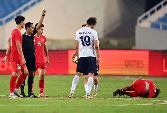 Vietnam Soccer Friendly Vietnam - Russia