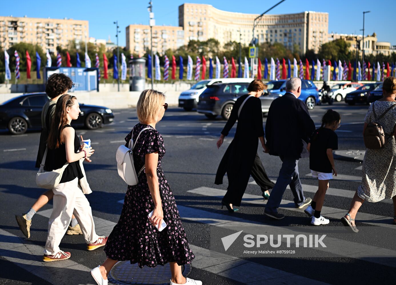 Russia Moscow City Day Preparations