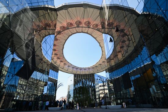 Russia Moscow City Day Bauman Technical University