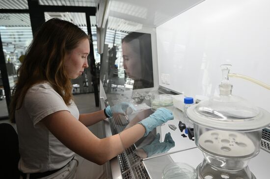 Russia Moscow City Day Bauman Technical University