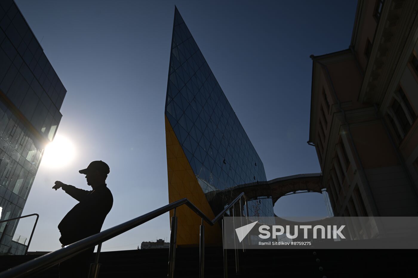 Russia Moscow City Day Bauman Technical University