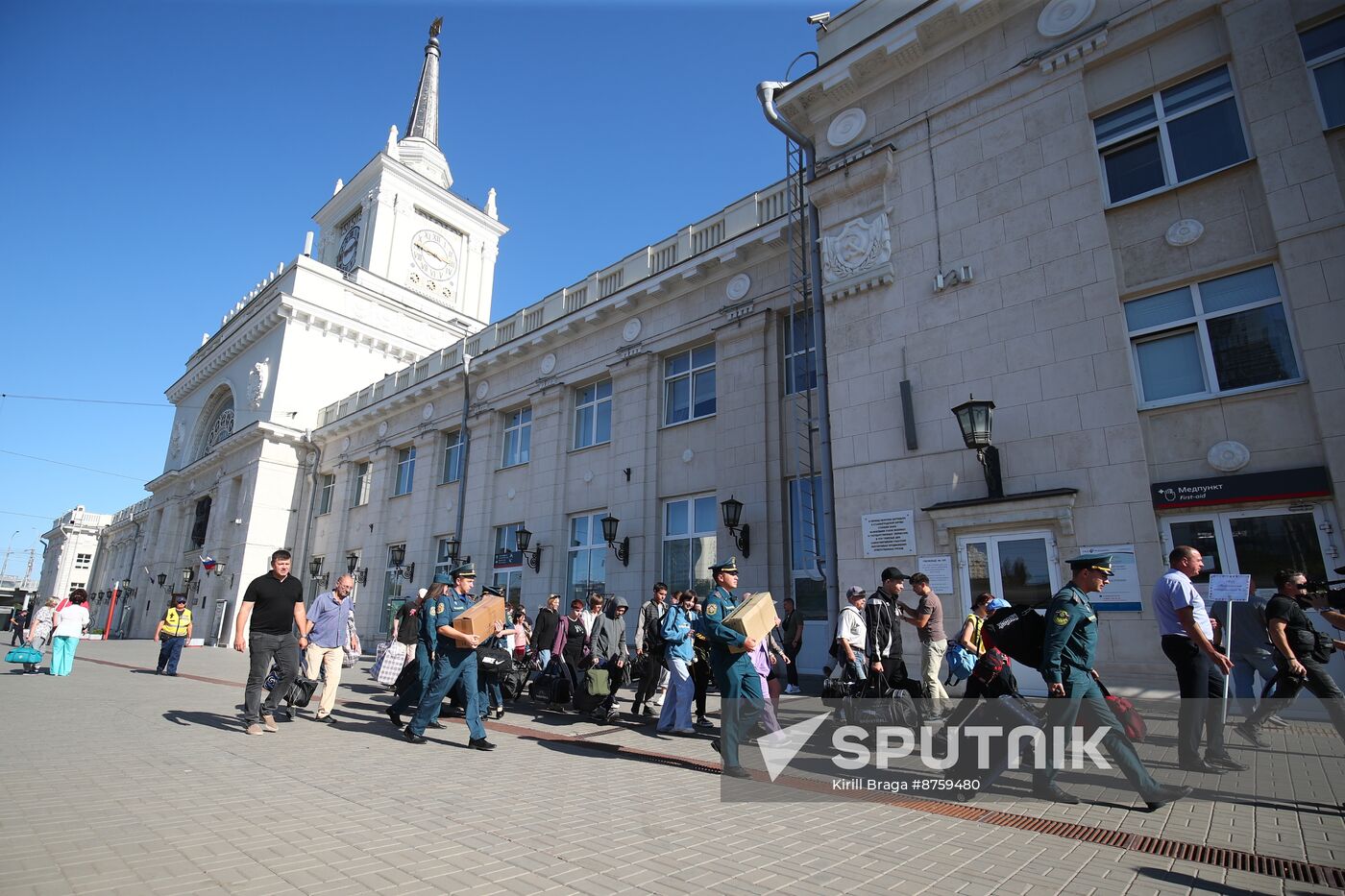 Russia Ukraine Military Operation Evacuees