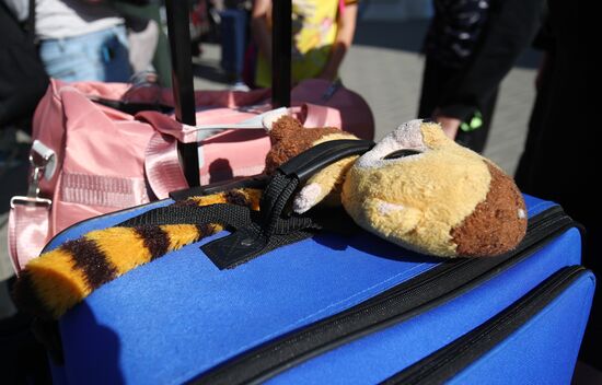 Russia Ukraine Military Operation Evacuees