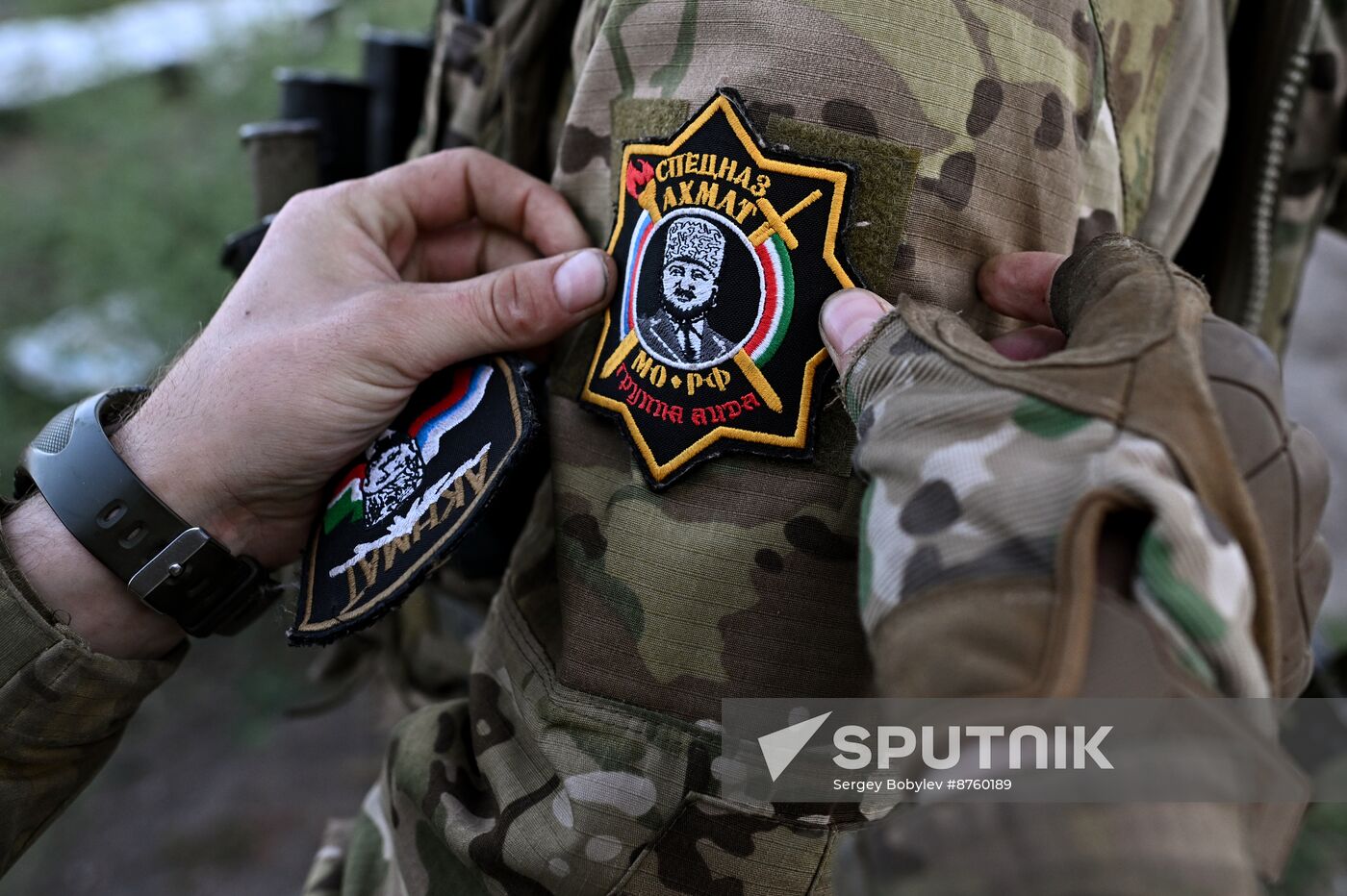 Russia Ukraine Kursk Attack Akhmat Special Forces