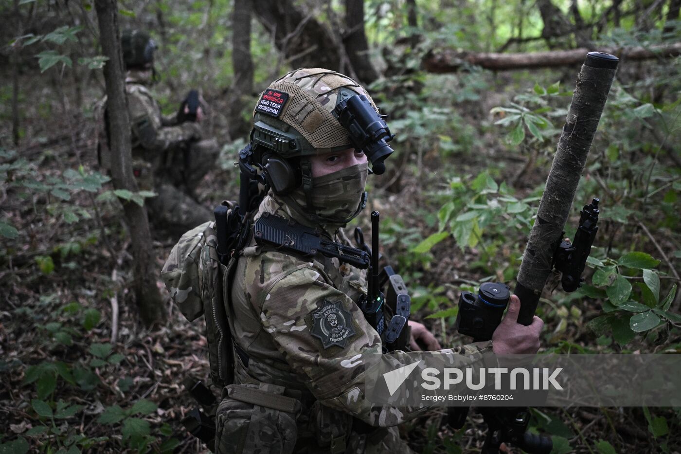 Russia Ukraine Kursk Attack Akhmat Special Forces