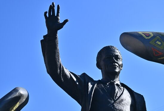 Russia South Africa Mandela Monument