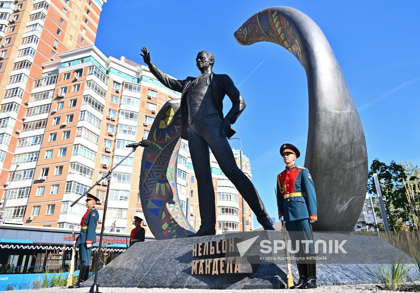 Russia South Africa Mandela Monument