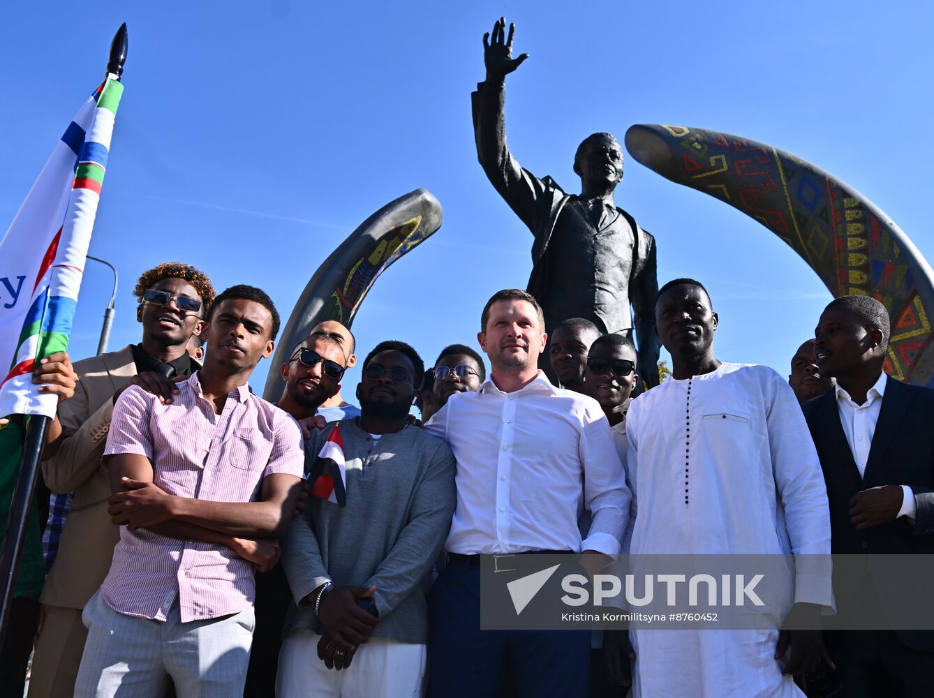 Russia South Africa Mandela Monument