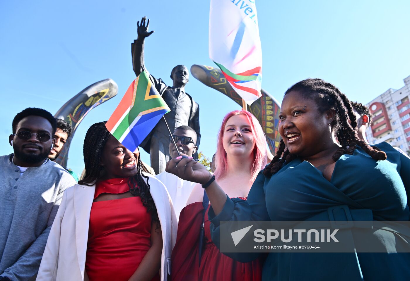 Russia South Africa Mandela Monument