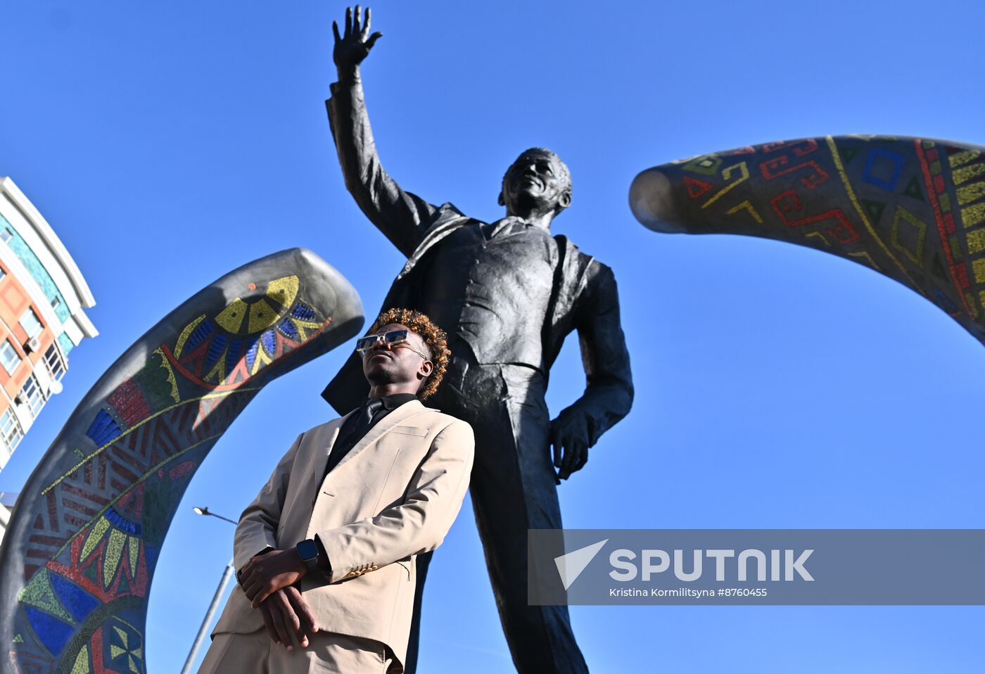 Russia South Africa Mandela Monument