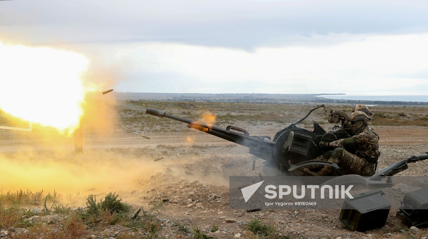 Kyrgyzstan CSTO Military Drills
