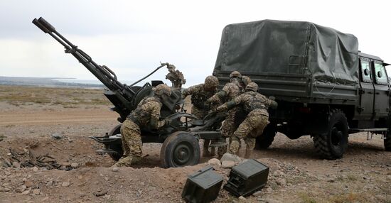 Kyrgyzstan CSTO Military Drills