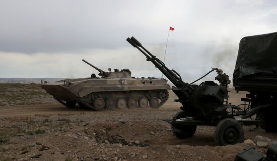 Kyrgyzstan CSTO Military Drills