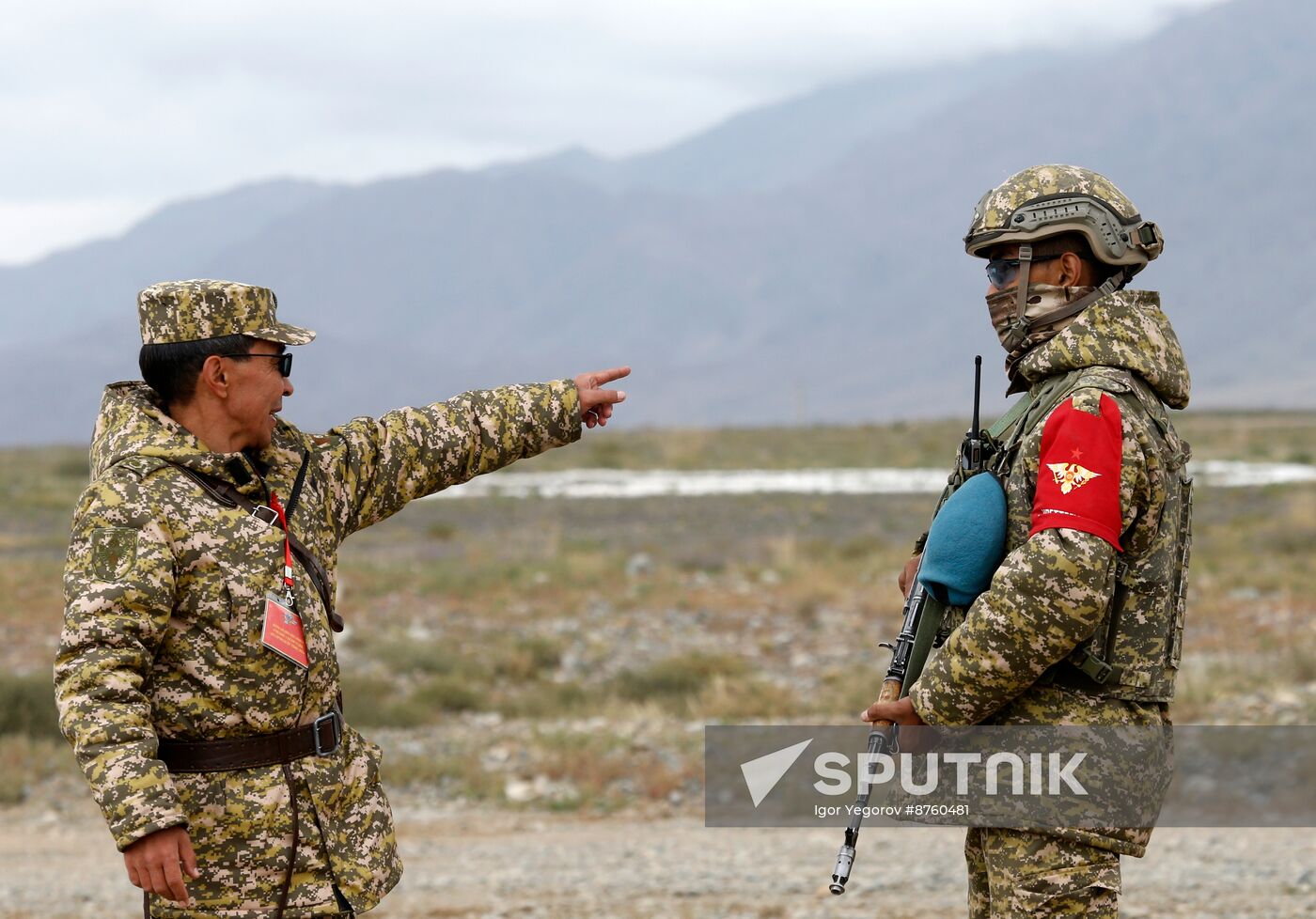 Kyrgyzstan CSTO Military Drills
