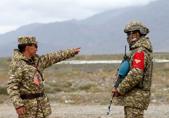 Kyrgyzstan CSTO Military Drills