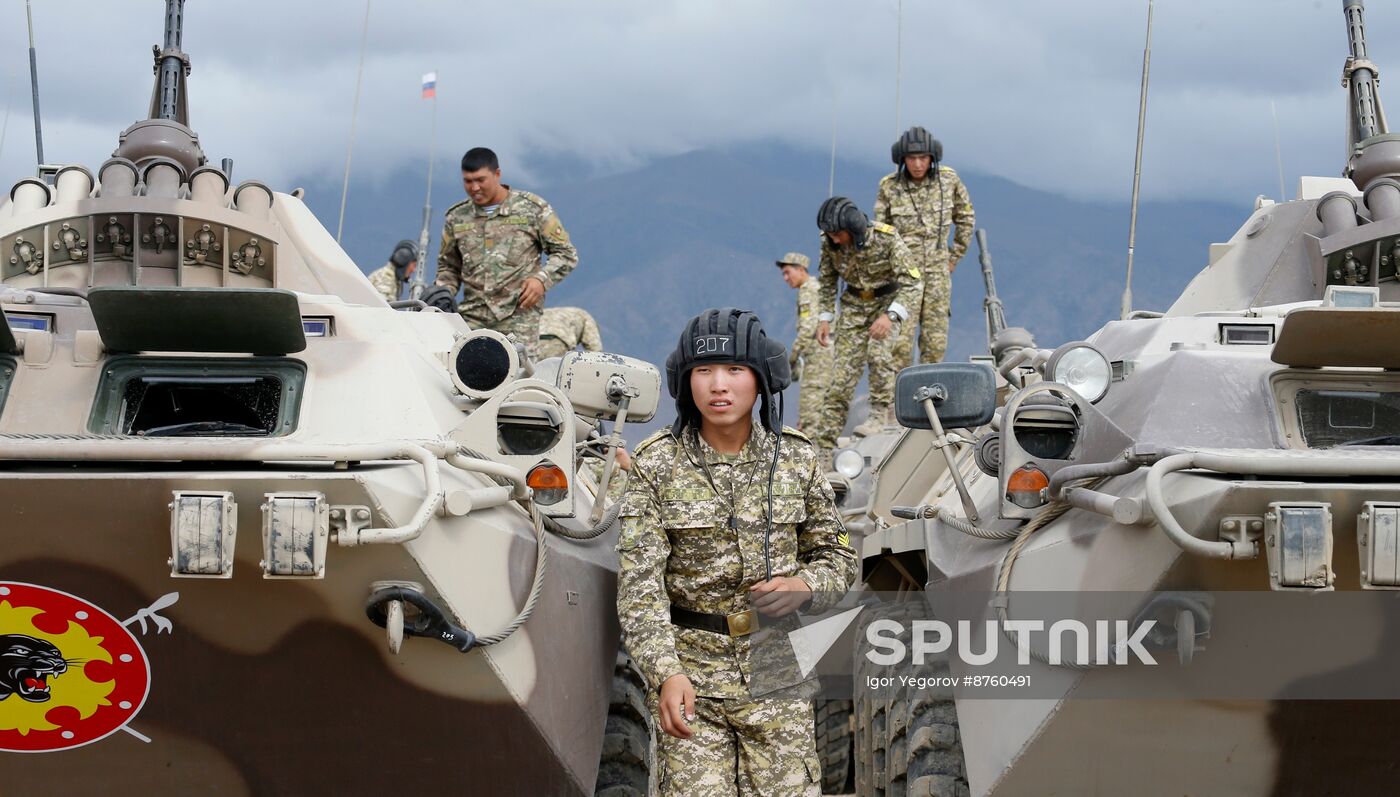 Kyrgyzstan CSTO Military Drills