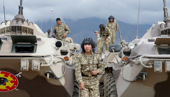Kyrgyzstan CSTO Military Drills