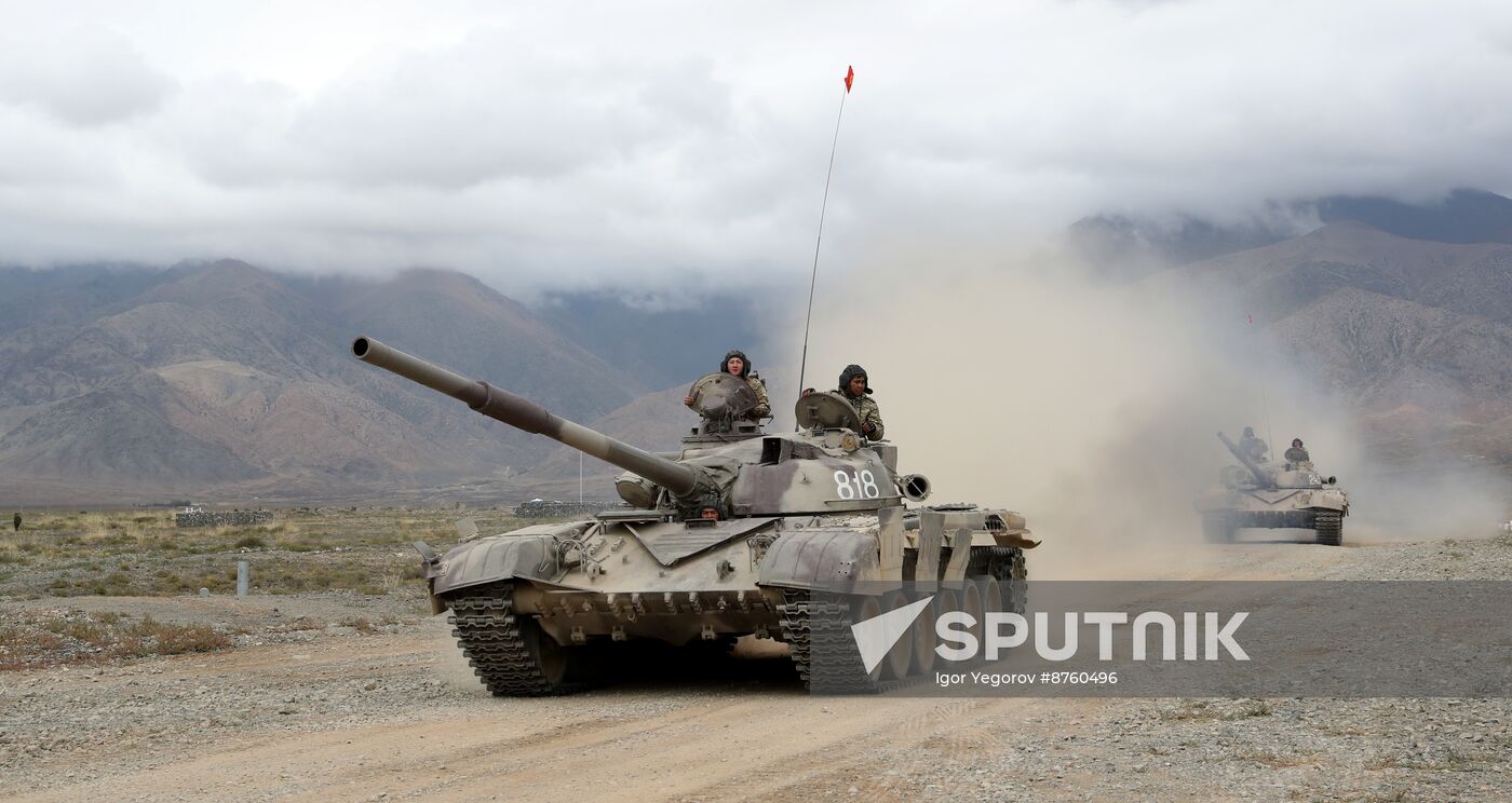 Kyrgyzstan CSTO Military Drills
