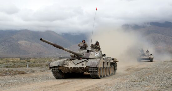 Kyrgyzstan CSTO Military Drills