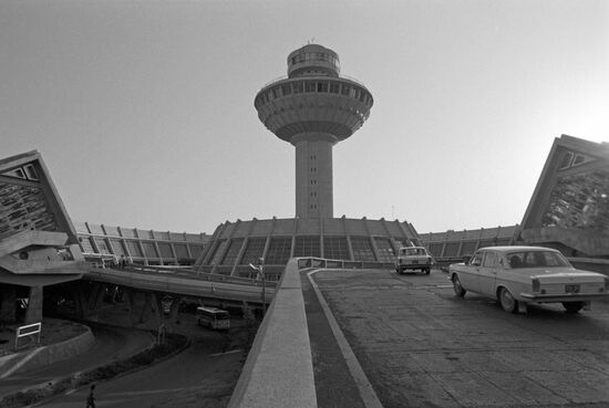 Zvartnots airport in Yerevan