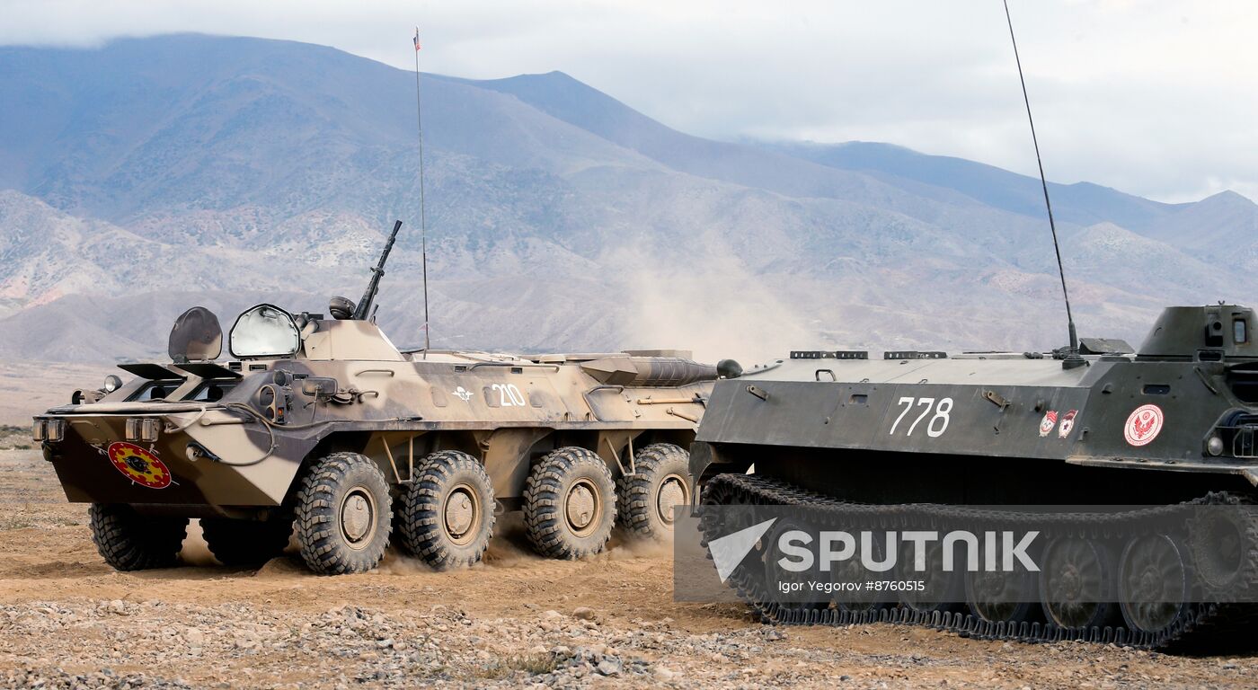 Kyrgyzstan CSTO Military Drills