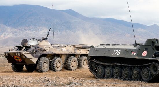 Kyrgyzstan CSTO Military Drills