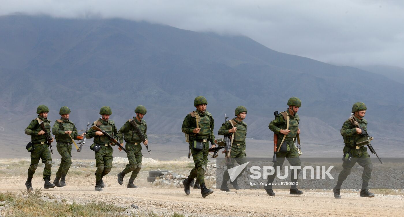 Kyrgyzstan CSTO Military Drills