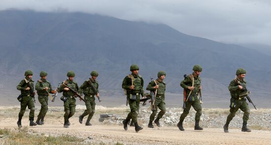Kyrgyzstan CSTO Military Drills