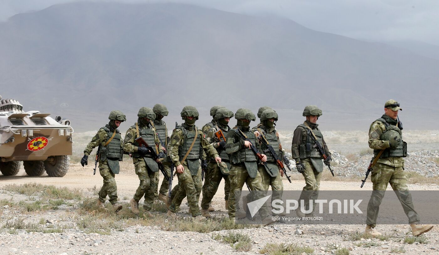 Kyrgyzstan CSTO Military Drills