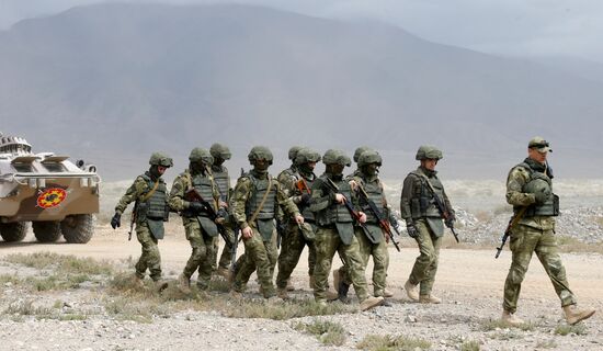 Kyrgyzstan CSTO Military Drills