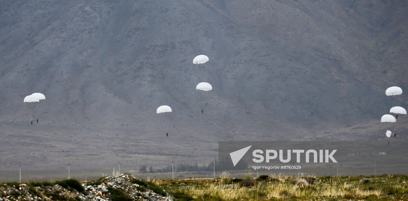 Kyrgyzstan CSTO Military Drills