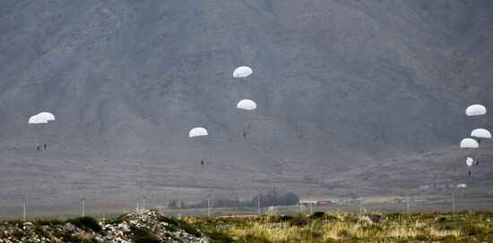 Kyrgyzstan CSTO Military Drills