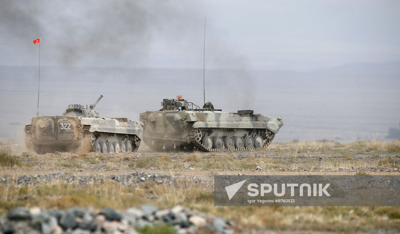 Kyrgyzstan CSTO Military Drills
