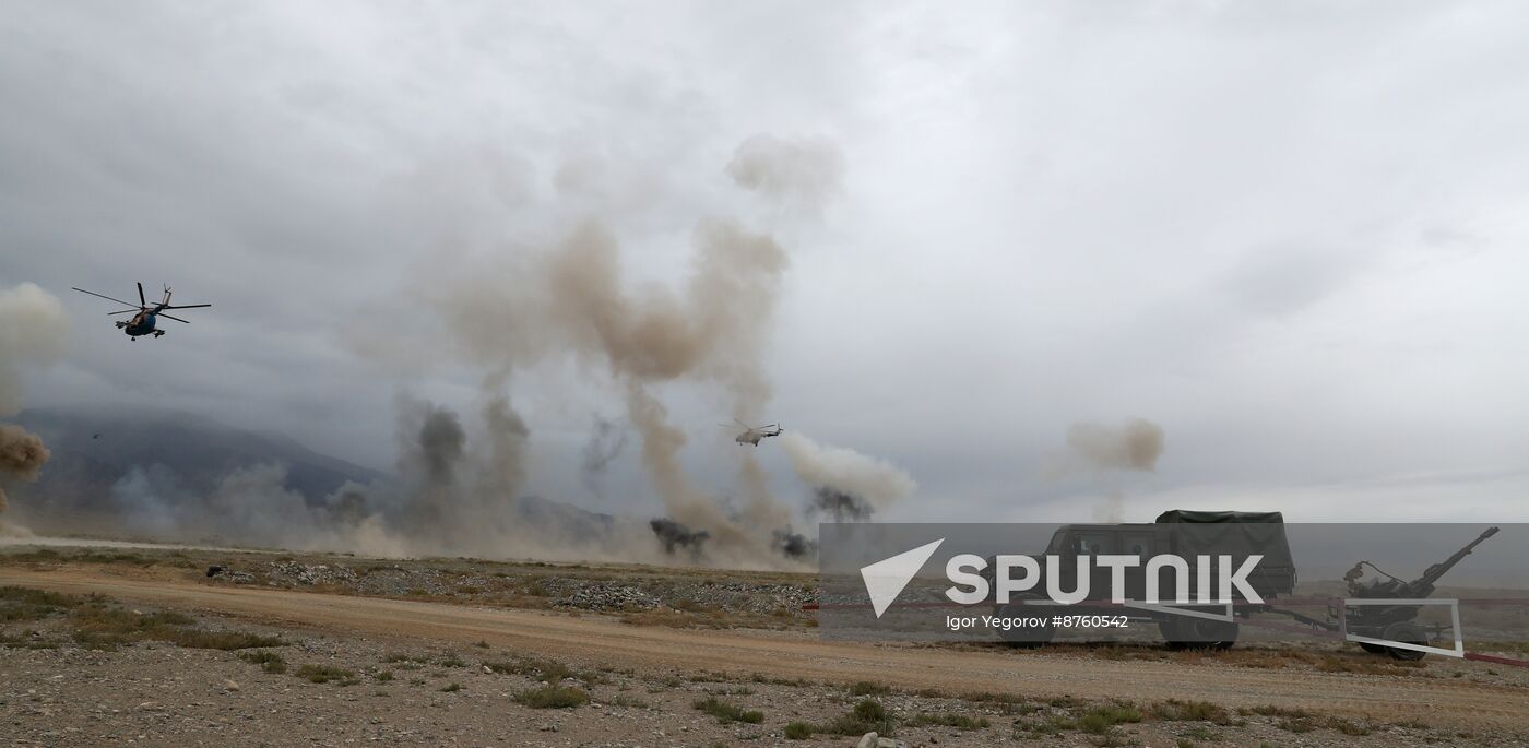 Kyrgyzstan CSTO Military Drills