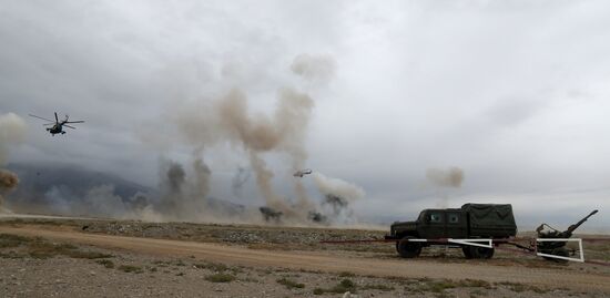 Kyrgyzstan CSTO Military Drills