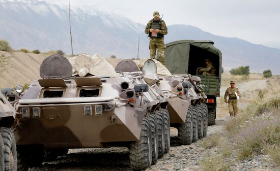 Kyrgyzstan CSTO Military Drills
