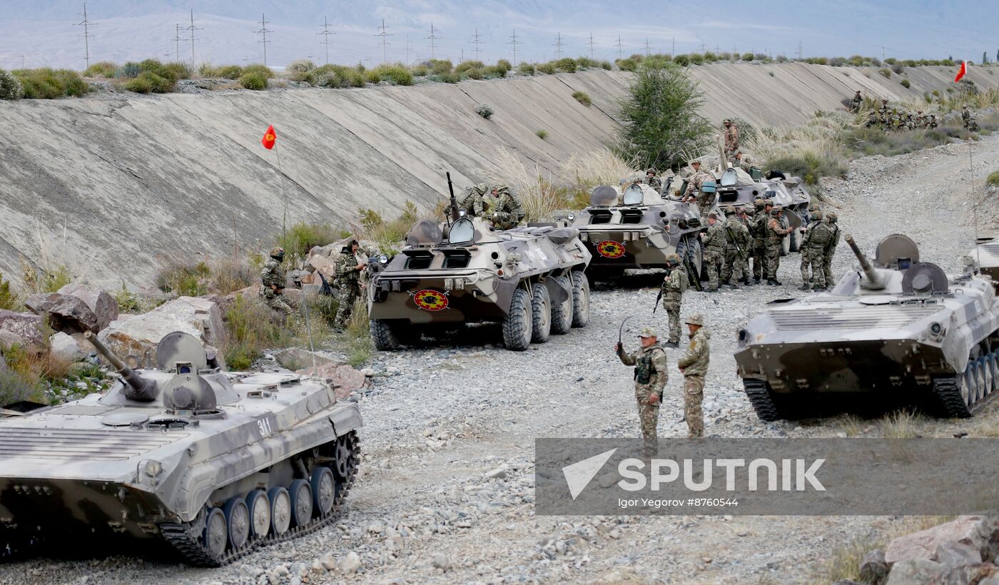 Kyrgyzstan CSTO Military Drills