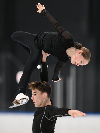 Russia Figure Skating Tutberidze Team Training