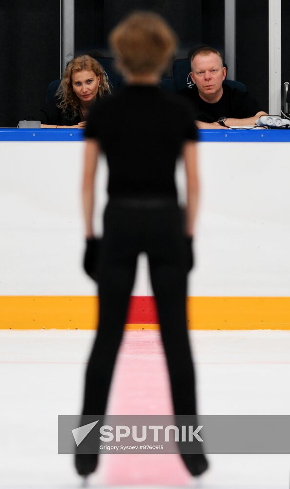 Russia Figure Skating Tutberidze Team Training