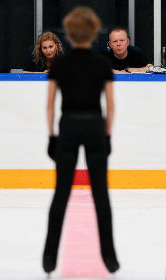 Russia Figure Skating Tutberidze Team Training