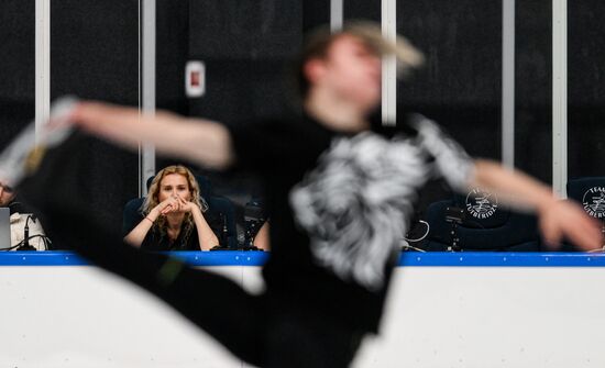 Russia Figure Skating Tutberidze Team Training