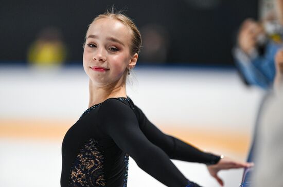 Russia Figure Skating Tutberidze Team Training