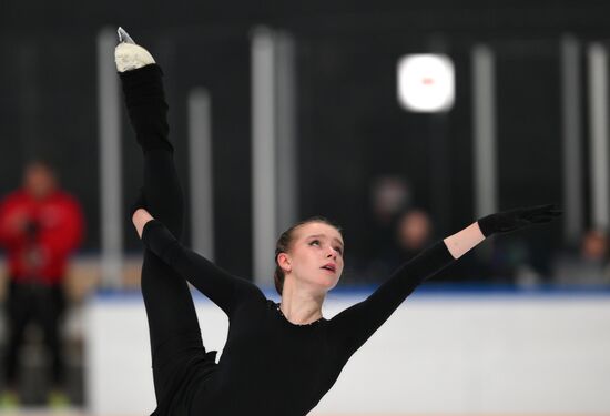 Russia Figure Skating Tutberidze Team Training