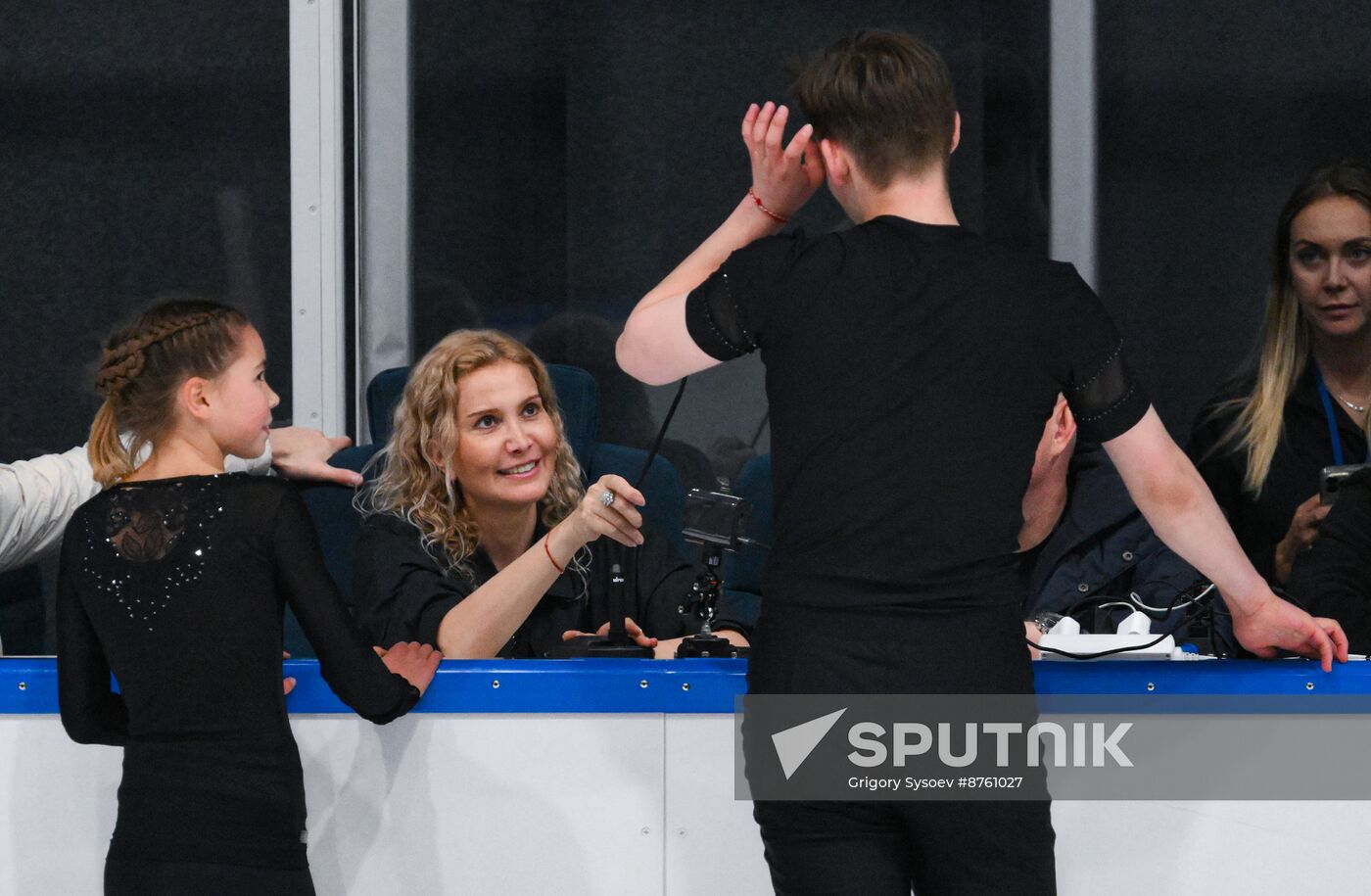 Russia Figure Skating Tutberidze Team Training