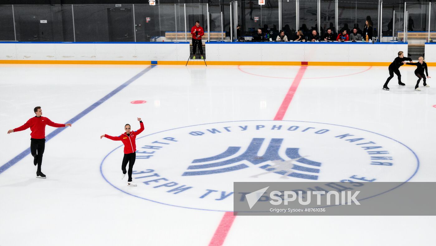 Russia Figure Skating Tutberidze Team Training