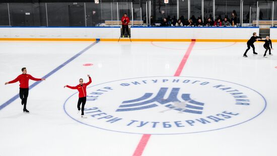 Russia Figure Skating Tutberidze Team Training