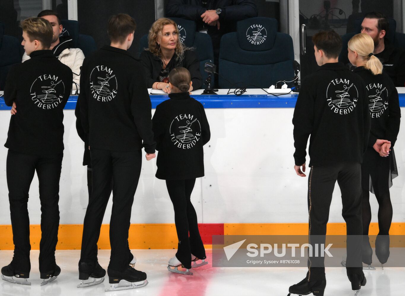 Russia Figure Skating Tutberidze Team Training